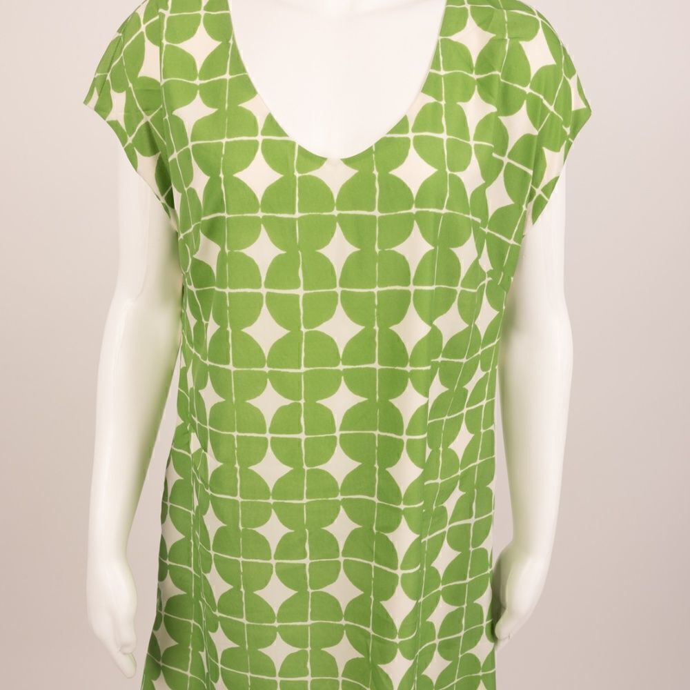 Isaac Mizrahi Live Dress Polka Dot geometric Small